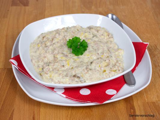 Käse-Lauch Suppe 500g